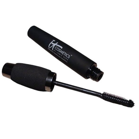 IT Cosmetics Hello Lashes 5-in-1 Black Volumizing Mascara w/ Collagen 2-PACK NEW - Picture 9 of 11